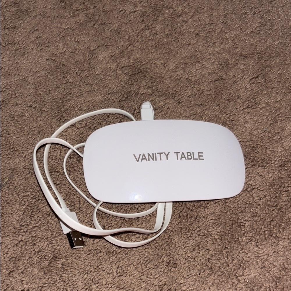 White Vanity Table LED Light